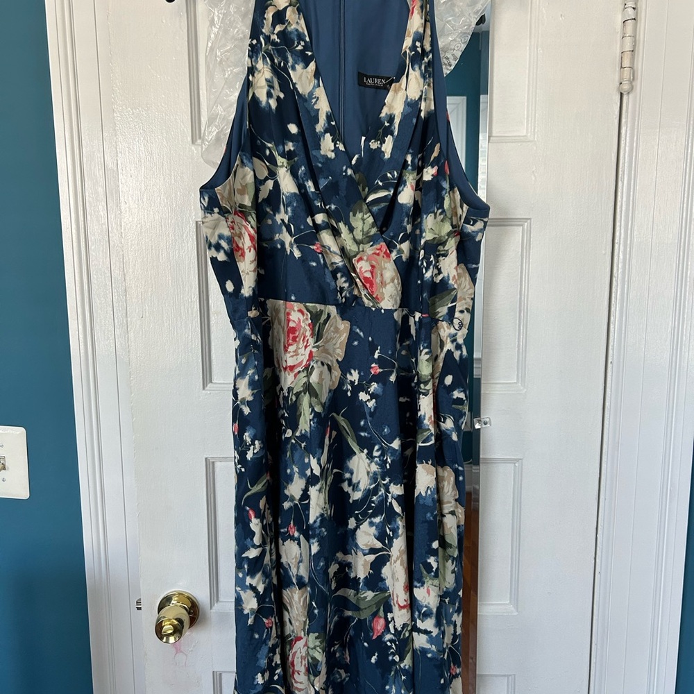 Floral Navy Dress by Lauren Ralph Lauren